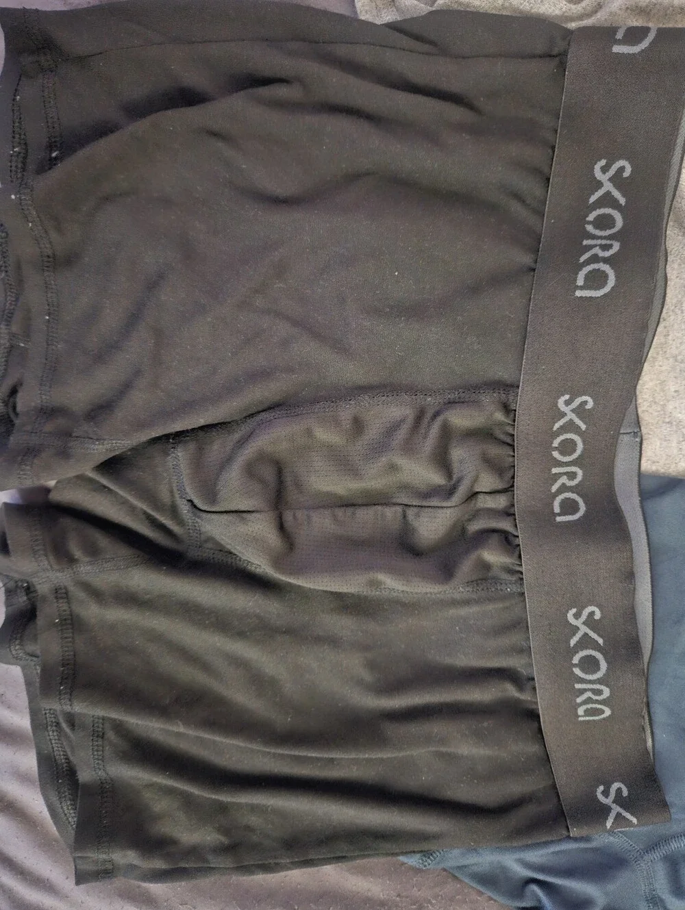Men's 3-Pack Performance Boxer Briefs - Black, Heather Gray, Navy